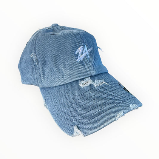 "ZA" Dad Cap- Denim