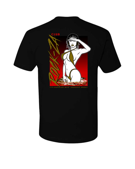 "Kalani Dragon" T-Shirt -Black