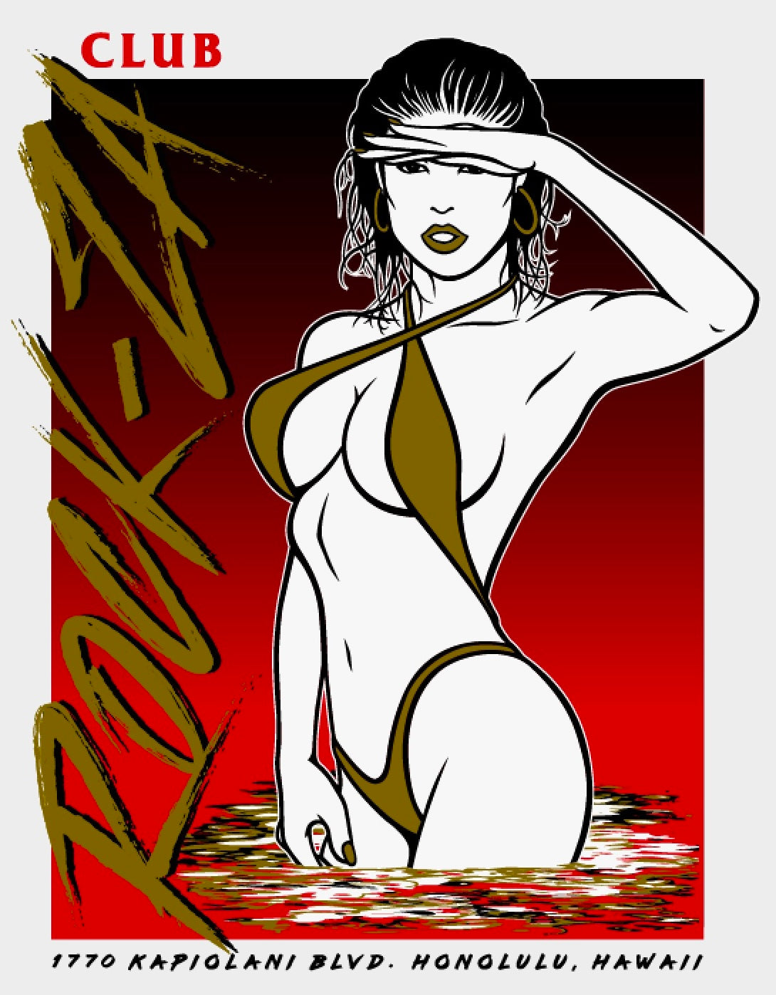 "Kalani Dragon" Sticker
