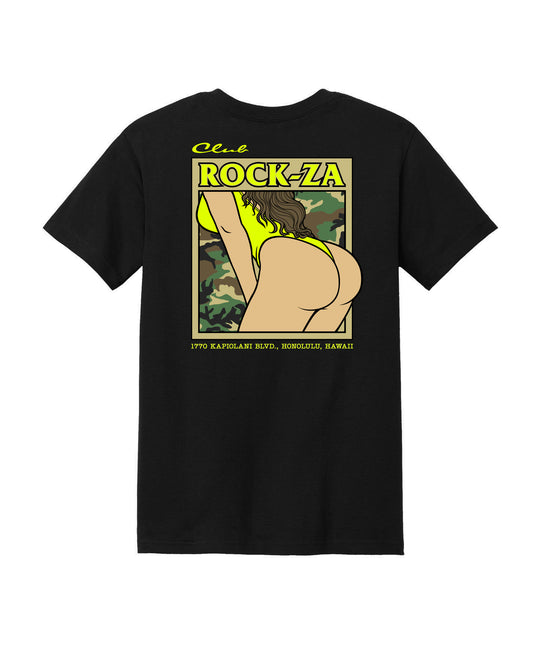 “Camo Bootylani” T-Shirt - Black