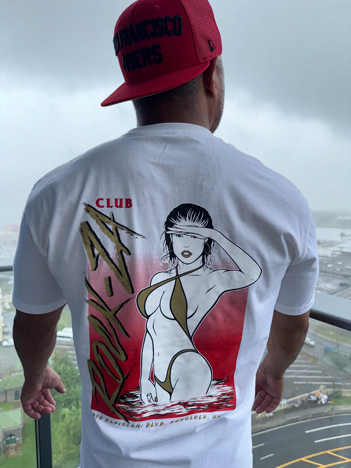 "Kalani Dragon" T-Shirt - White