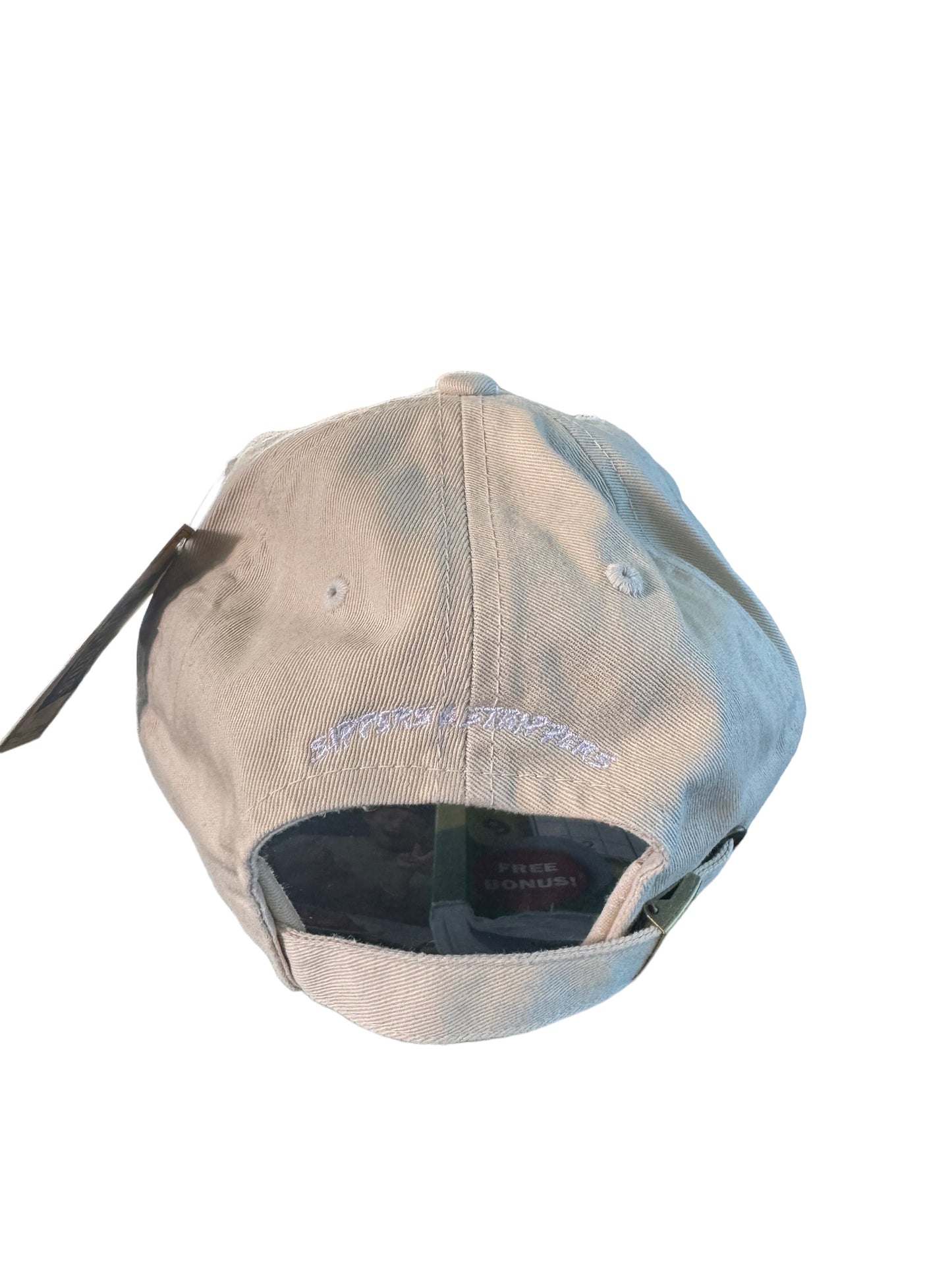 "ZA" Dad Cap - Distressed Beige