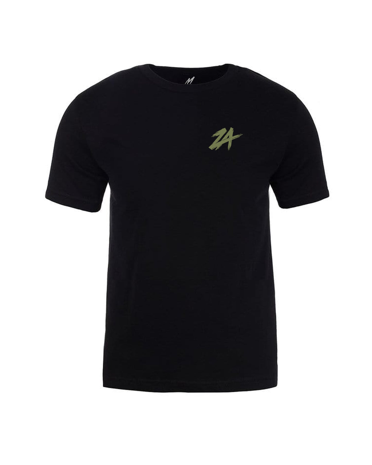 "Olive Electra" Short Sleeve T-Shirt - Black